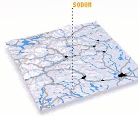 3d view of Sodom