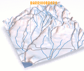 3d view of Barrio Obrero