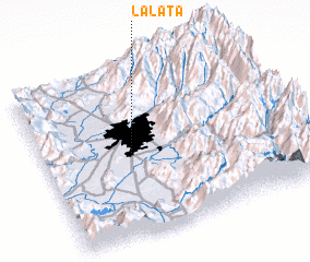 3d view of La Lata