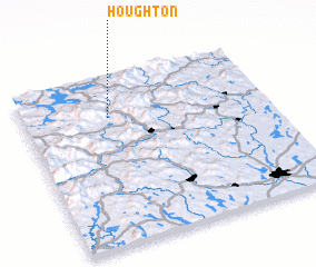 3d view of Houghton