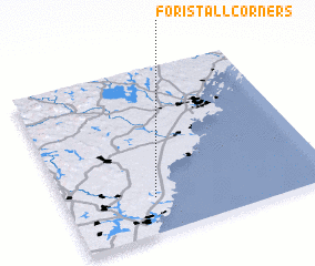 3d view of Foristall Corners