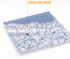 3d view of La Palma Limpia