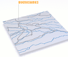 3d view of Buenos Aires