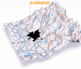 3d view of El Mirador