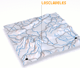 3d view of Los Claveles