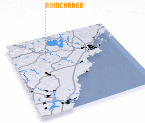 3d view of Ruin Corner