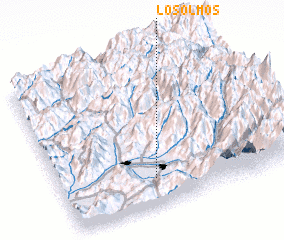 3d view of Los Olmos