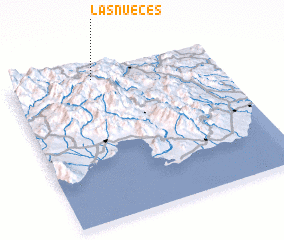 3d view of Las Nueces