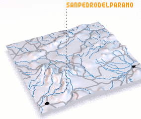 3d view of San Pedro del Páramo