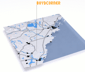 3d view of Boyd Corner