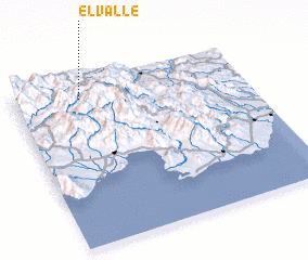 3d view of El Valle