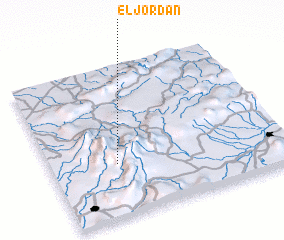 3d view of El Jordán