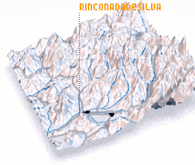 3d view of Rinconada de Silva