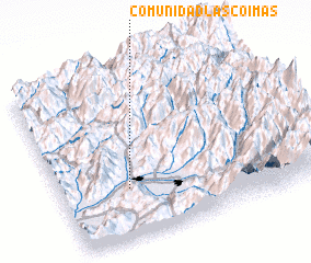 3d view of Comunidad las Coimas