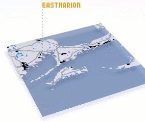 3d view of East Marion