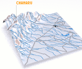 3d view of Chamarú