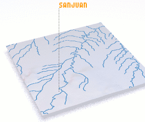 3d view of San Juan