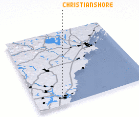 3d view of Christian Shore