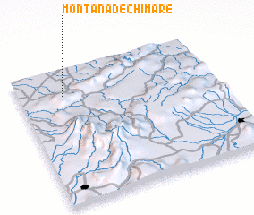 3d view of Montaña de Chimare