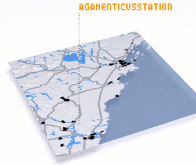 3d view of Agamenticus Station