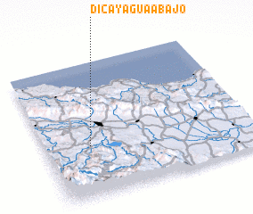 3d view of Dicayagua Abajo