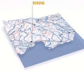 3d view of Río Vía