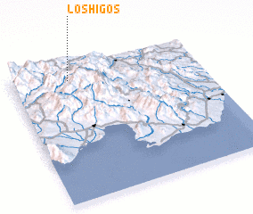 3d view of Los Higos