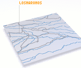 3d view of Los Maromos