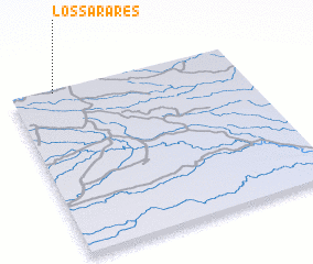 3d view of Los Sarares