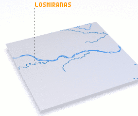 3d view of Los Mirañas