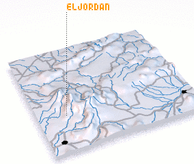 3d view of El Jordán