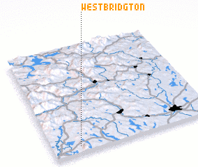 3d view of West Bridgton