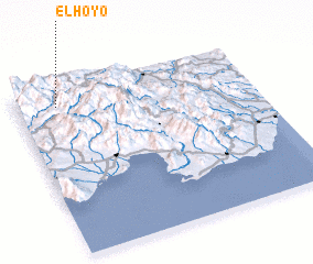 3d view of El Hoyo