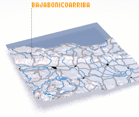 3d view of Bajabonico Arriba