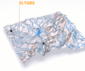 3d view of El Tigre