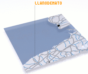 3d view of Llano de Mato