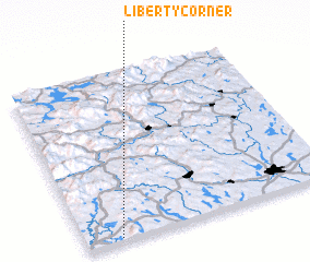 3d view of Liberty Corner