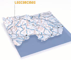 3d view of Los Corcinos