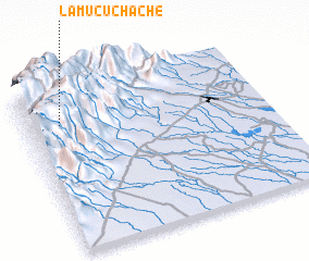 3d view of La Mucuchache