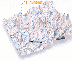 3d view of Las Majadas