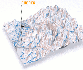 3d view of Cuenca