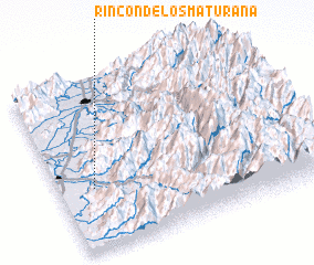 3d view of Rincón de los Maturana