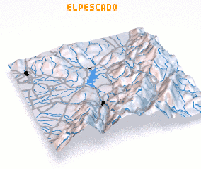 3d view of El Pescado