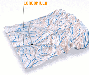 3d view of Loncomilla