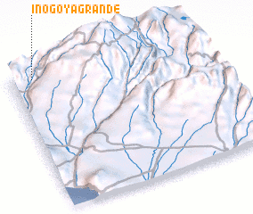 3d view of Inogoya Grande