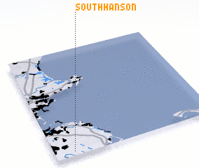 3d view of South Hanson