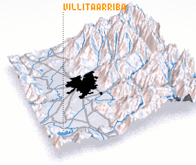 3d view of Villita Arriba