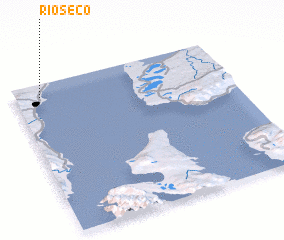 3d view of Río Seco