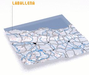 3d view of La Ballena