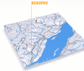 3d view of Beaupré